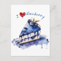 Je T'aime TShirt Myrtille, Gâteau aux Myrtilles Aq