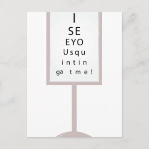 Carte Postale Je Te Vois