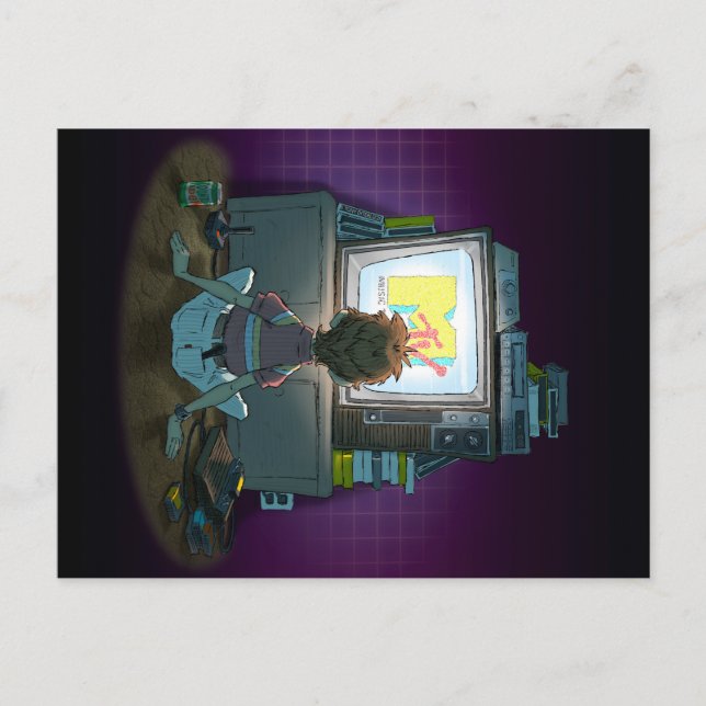 Carte postale « Je veux ma MTV » (Devant)