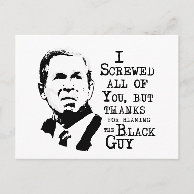 Carte Postale Je vous ai tous défoncés mais merci d'avoir blâmé  (Devant)