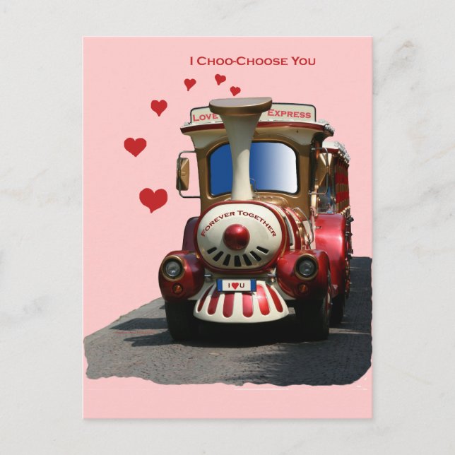Carte Postale Je Vous Choo-Choisis (Devant)