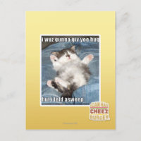 Je wuz gunna vous donne un câlin