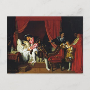 Carte Postale Jean Auguste Ingres - Mort de Léonard de Vinci