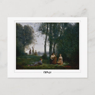 Carte Postale Jean-Baptiste-Camille Corot #18 - Beaux-arts