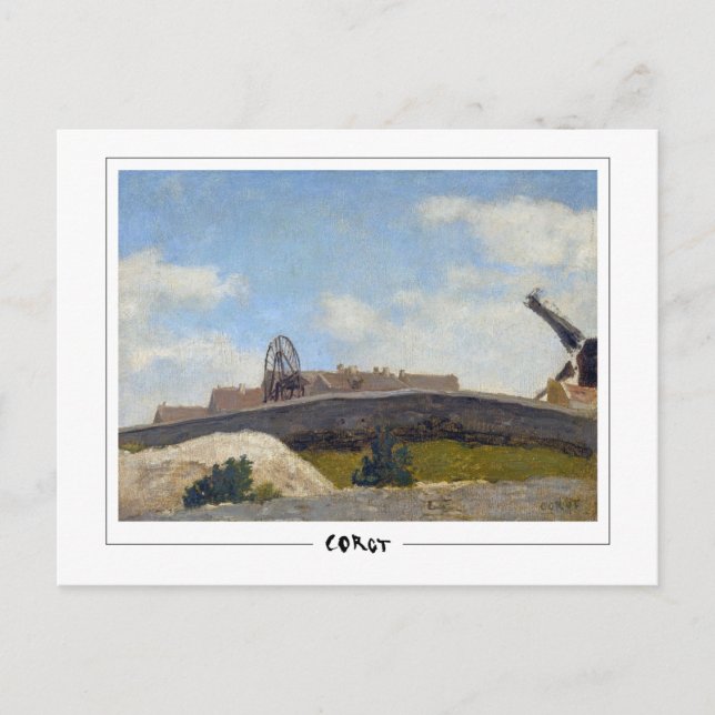 Carte Postale Jean-Baptiste-Camille Corot #196 - Beaux Arts Pos. (Devant)