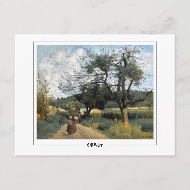Carte Postale Jean-Baptiste-Camille Corot #56-2 - Art Po... (Devant)