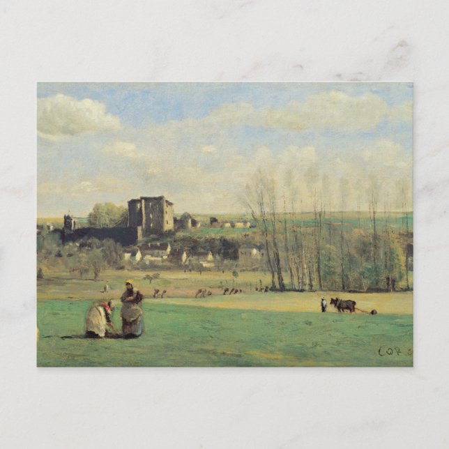 Carte Postale Jean-Baptiste-Camille Corot - Paysage (Devant)