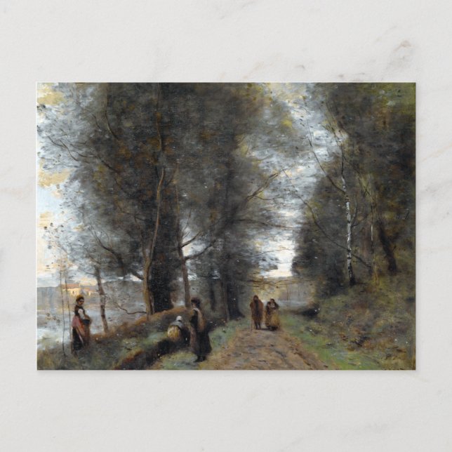 Carte Postale Jean-Baptiste-Camille Corot Ville d'Avray (Devant)