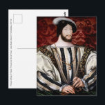 Carte Postale Jean Clouet - François Ier, roi de France<br><div class="desc">François Ier,  roi de France / François 1er,  roi de France - Jean Clouet,  École de Fontainebleau,  1527-30</div>
