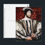 Carte Postale Jean Clouet - François Ier, roi de France<br><div class="desc">François Ier,  roi de France / François 1er,  roi de France - Jean Clouet,  École de Fontainebleau,  1527-30</div>