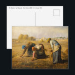 Carte Postale Jean-Francois Millet - Les Glaneuses<br><div class="desc">Les Glaneuses / Les Glaneuses - Jean-Francois Millet,  Huile sur toile,  1857</div>