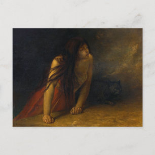 Carte Postale Jean-François Portaels L'Art De Sorcière