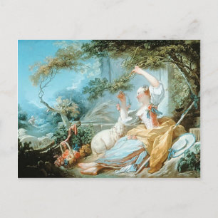 Carte Postale Jean-Honore Fragonard - La Bergère