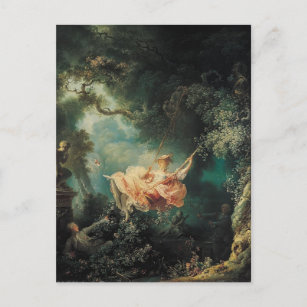 Carte Postale Jean-Honore Fragonard - La couture