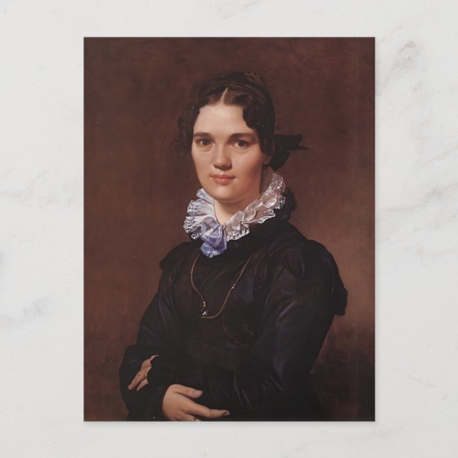 Carte Postale Jean Ingres - Mademoiselle Jeanne Gonin (Devant)