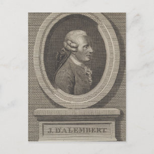 Carte Postale Jean le Rond d'Alembert