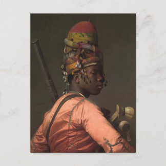 Carte Postale Jean-Leon Gerome Black Bashi-Bazouk vers 1869