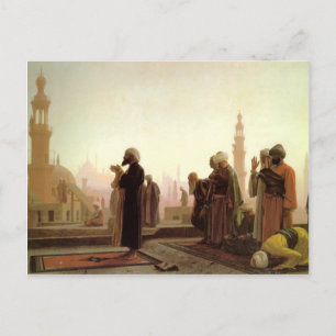 Carte Postale Jean-Leon Gerome - Prière au Caire
