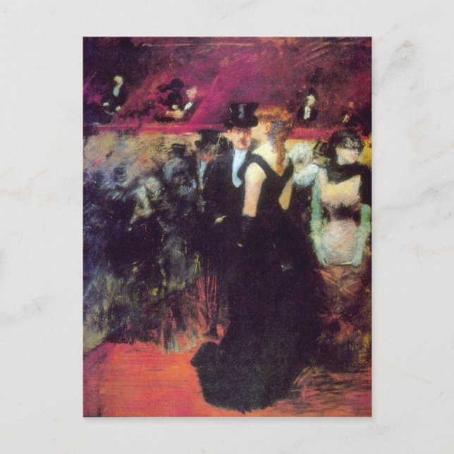 Carte Postale Jean-Louis Forain - Opéra de Paris (Devant)