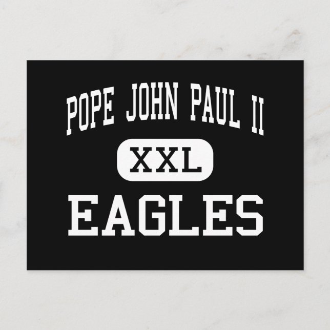 Carte Postale Jean-Paul II - Aigles - Haut - Boca Raton (Devant)