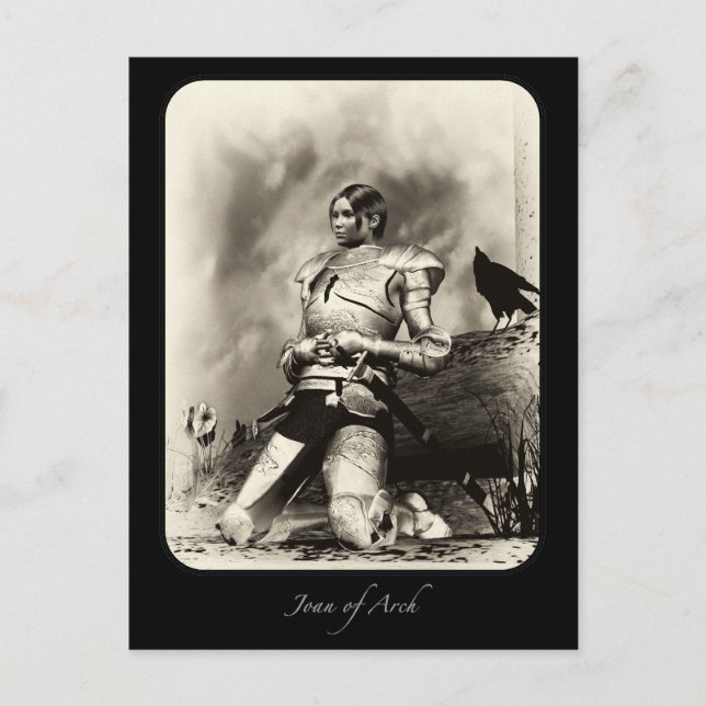 Carte Postale Jeanne D'Arc (Devant)