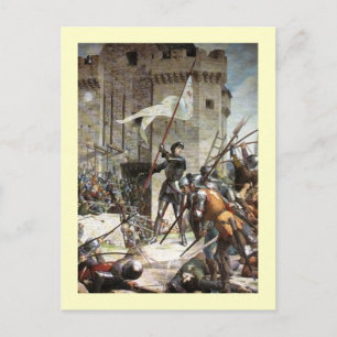 Carte Postale Jeanne d'Arc, Jules Eugène Lenepveu Vintage