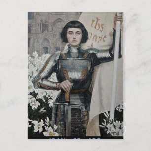 Carte Postale Jeanne d'Arc par Albert Lynch
