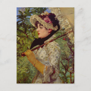 Carte Postale Jeanne par Edouard Manet