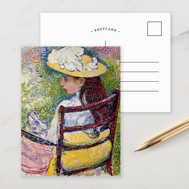 Carte Postale Jeanne Pissarro | Theo van Rysselberghe (Créateur téléchargé)