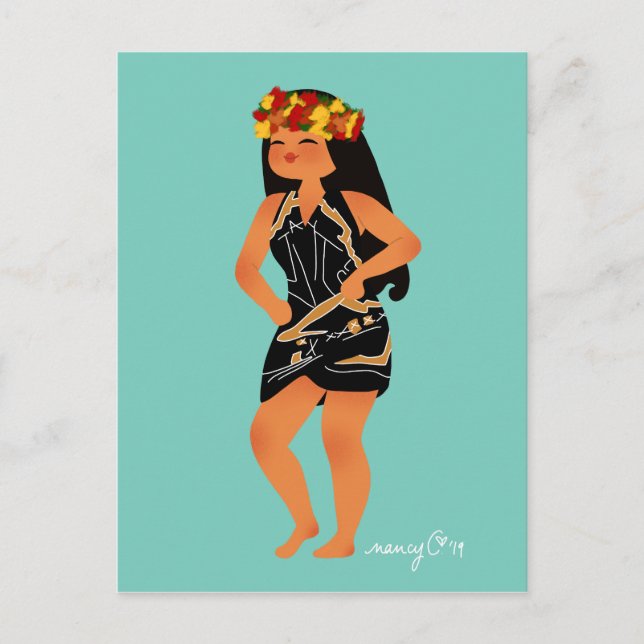 Carte postale Jeanne's Pareu (Devant)