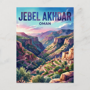 Carte Postale Jebel Akhdar Oman