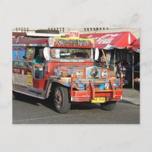 Carte Postale Jeepney