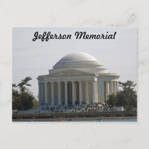 Carte Postale Jefferson Memorial Washington DC 001
