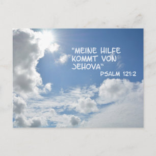 Carte Postale Jehova hilft