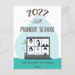 Carte Postale Jehovah Witness Zoom Pioneer School 2022