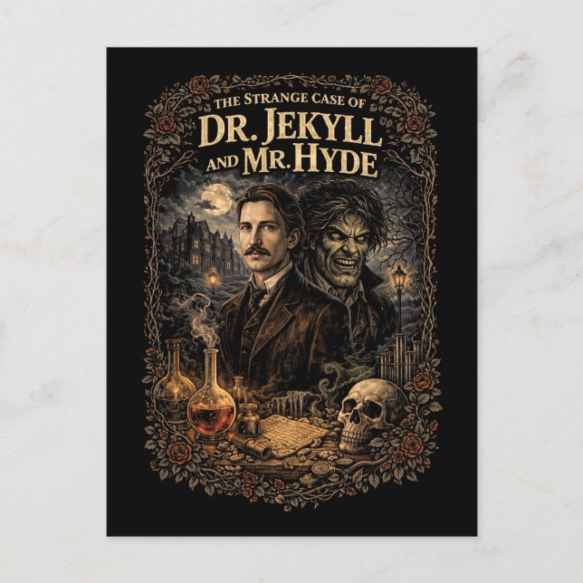 Carte Postale Jekyll et Hyde (Devant)