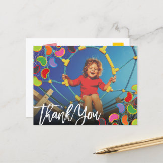 Carte Postale Jellybeans Rétro Pop Enfants Photo Anniversaire Re