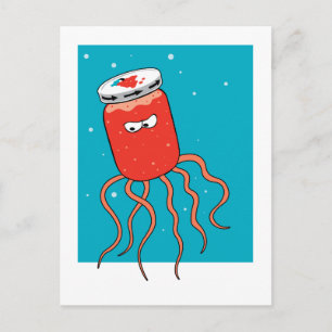 Carte Postale Jellyfish Pun