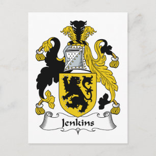 Carte Postale Jenkins Family Crest