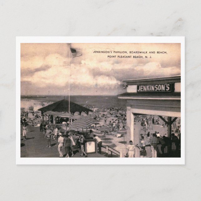 Carte Postale Jenkinson's, Boardwalk, Point Pleasant NJ Vintage (Devant)