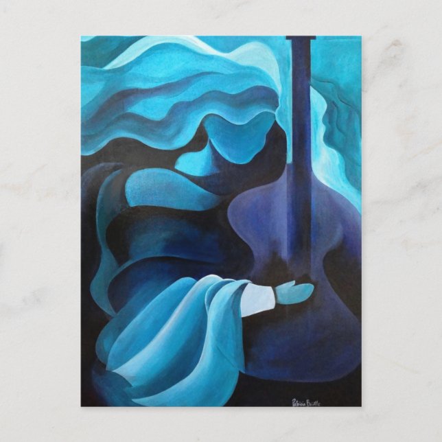 Carte Postale J'entends de la musique dans l'air 2010 (Devant)