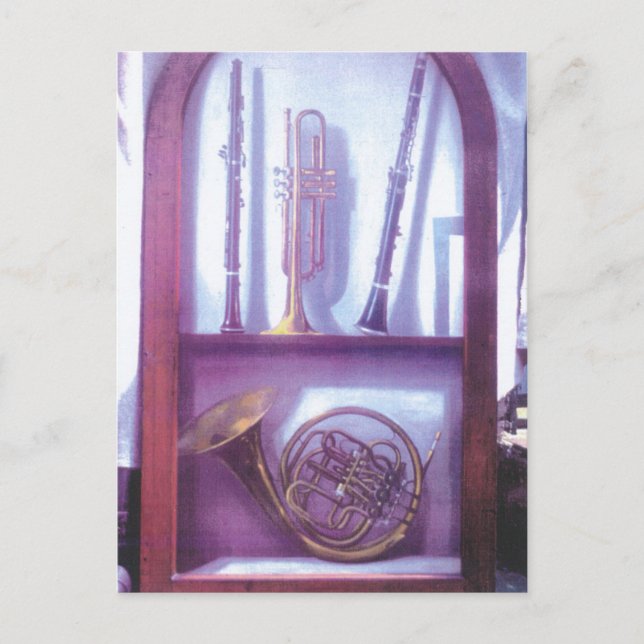 Carte Postale J'entends de la musique douce (Devant)