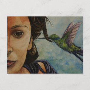 Carte Postale j'entends le printemps