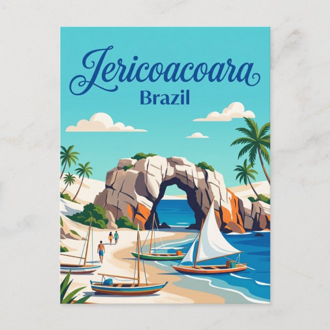 Carte Postale Jericoacoara Brésil (Devant)