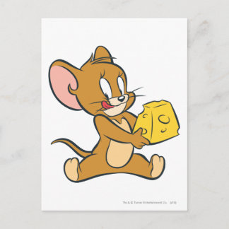 Carte Postale Jerry aime son fromage