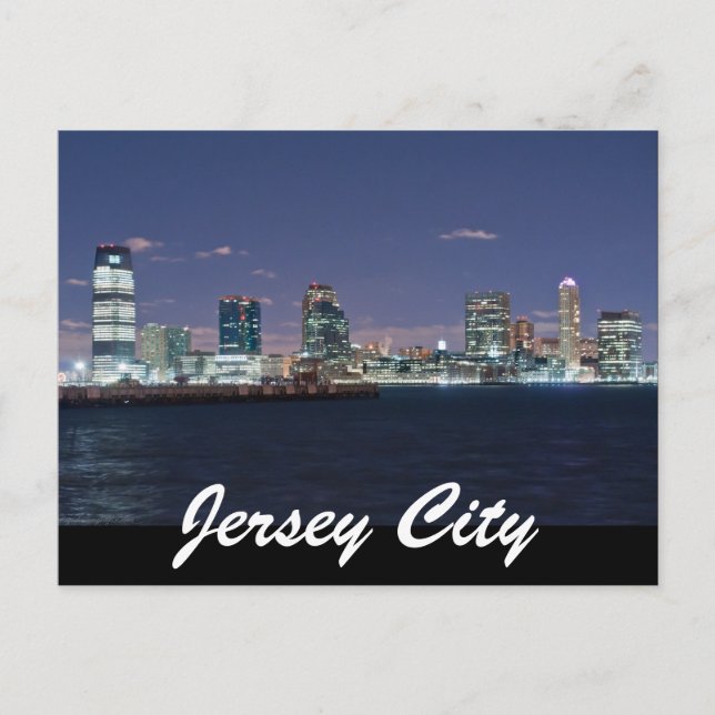 Carte Postale Jersey City (Devant)