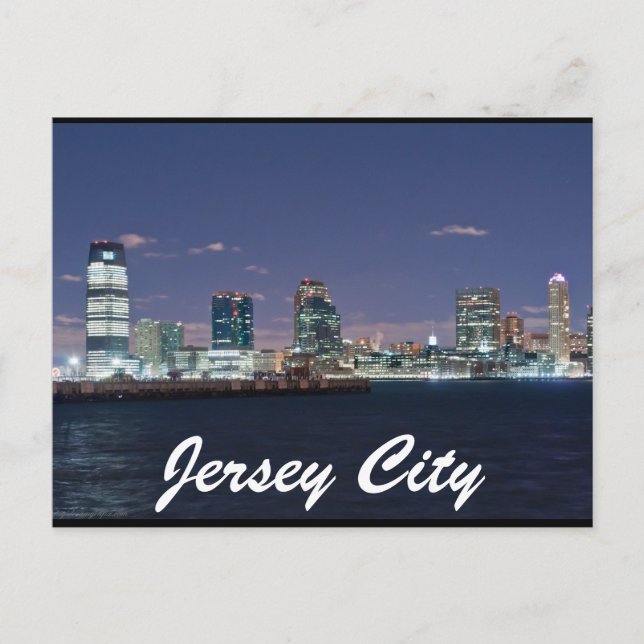 Carte Postale Jersey City (Devant)