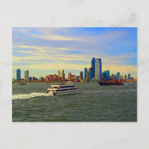 Carte postale Jersey City Skyline #2-1