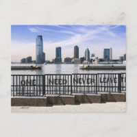 Jersey City Skyline One N'A Jamais Besoin De Quitt