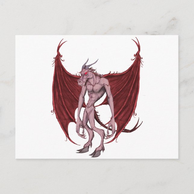 CARTE POSTALE JERSEY DEVIL (Devant)